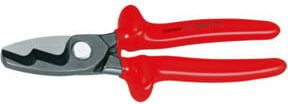 Gedore VDE-Kabelschere 8094 Side Cutter aus Stahl in Rot, Länge: 200 mm - Bild 1