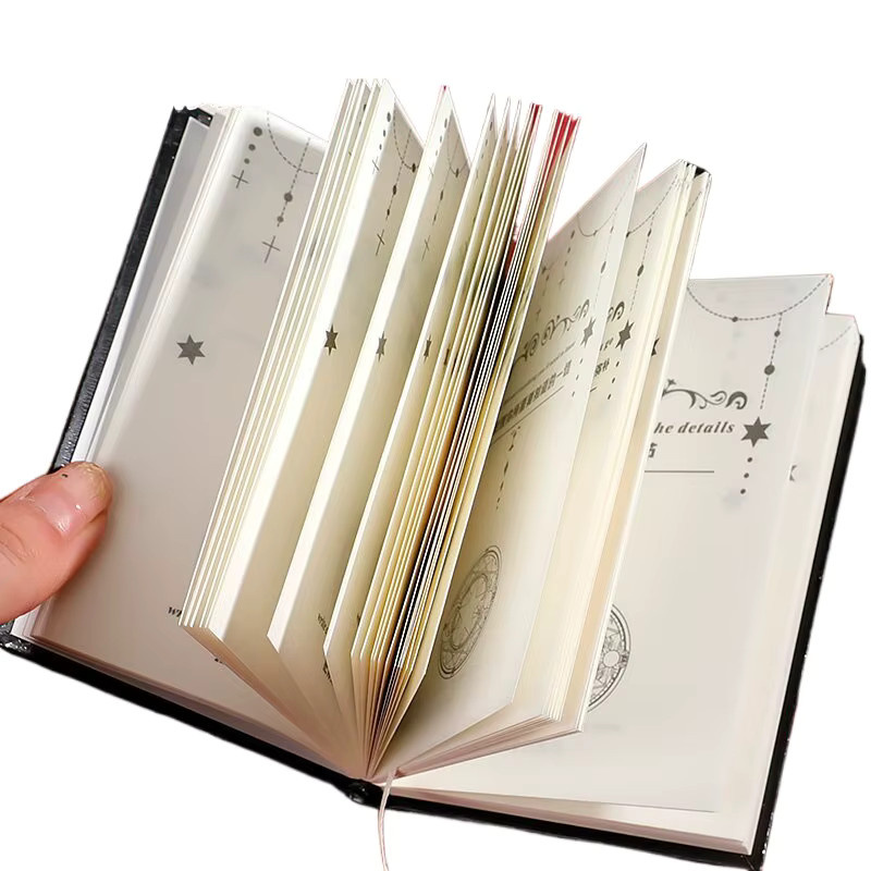 Answer Book Color Page Notebook Notizbuch mit Hardcover und blanko Seiten in Weiß - Bild 6