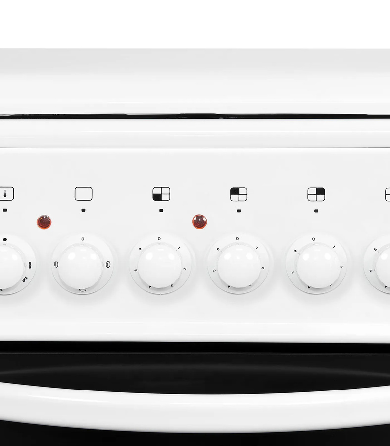 Exquisit Elektro-Standherd EH 10.3 F2 mit Kochfeld in Weiß, 51 l Backofenvolumen - Bild 5