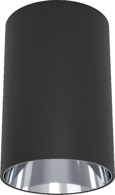 LUX-IT Cone Out LED-Deckenstrahler in Schwarz und Chrom mit 2700K Warmweiß, dimmbar und IP54 geschützt - Bild 1