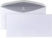 POSTHORN Briefumschläge DIN lang, weiß, selbstklebend, 1.000 Stück/Packung - Bild 1