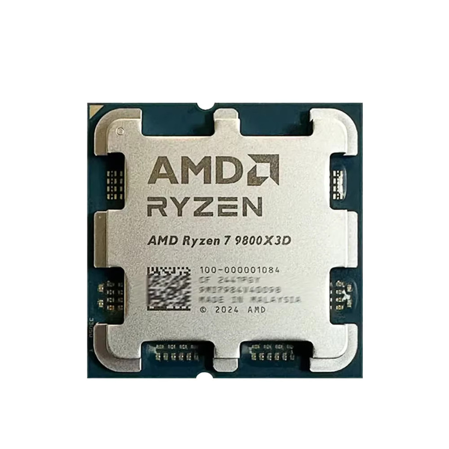AMD Ryzen 7 9800X3D Gaming-CPU mit 3D V-Cache, bis zu 5,2 GHz, 8 Kerne, 16 Threads, 65W TDP - Bild 1