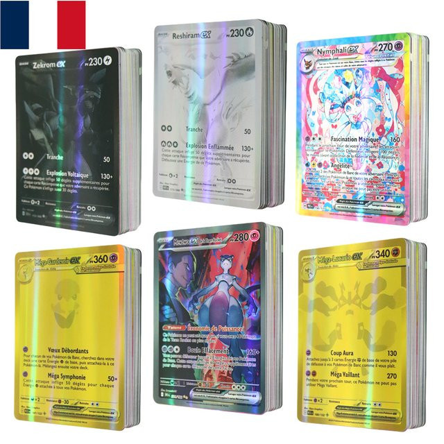 Potdemiel Pokémon-Karten, 180-teiliges Set, französisch - Bild 1