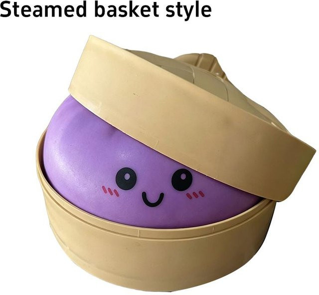 Binchi Outdoor Equipment Knödel Squishy, 25cm, mit buntem Design, Stressball - Bild 1