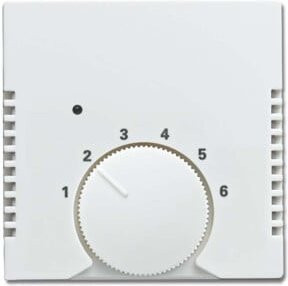 Busch-Jaeger Zentralscheibe Bedienelement Dimmer Alpinweiß 1795 HK-914 - Bild 1