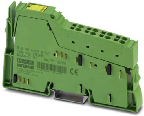 Phoenix Contact Inline-Klemme IB IL AO 4/U/0-10-ECO 2702498 in Grün, 7.5 V/DC - Bild 1