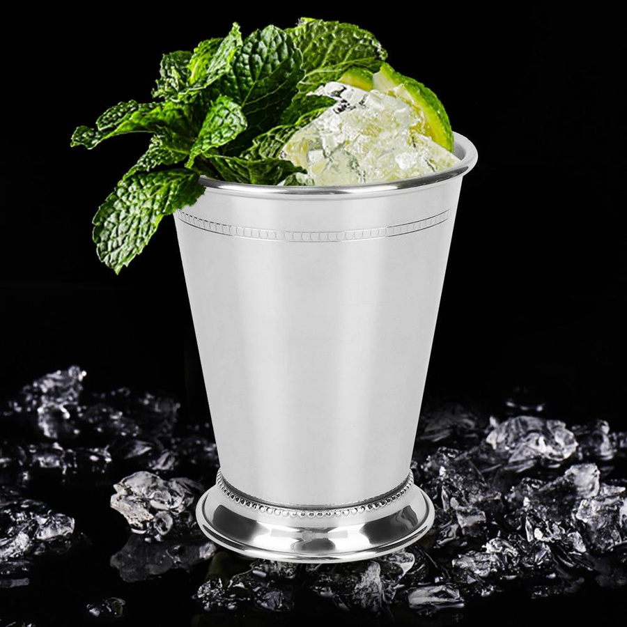 TOMTOP JMS Cocktailbecher aus Edelstahl in Silber für Mojito und Mixgetränke - Bild 5