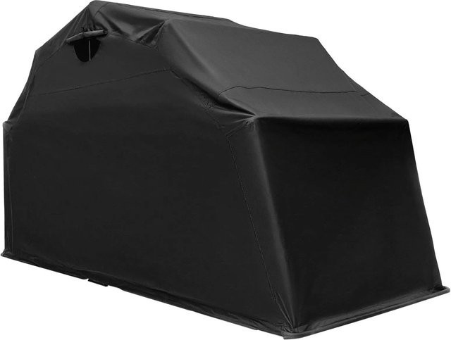 Costway Motorrad Zeltgarage aus Metall und Oxford-Stoff in Schwarz, B/T/H: 342 x 137 x 190 cm - Bild 1