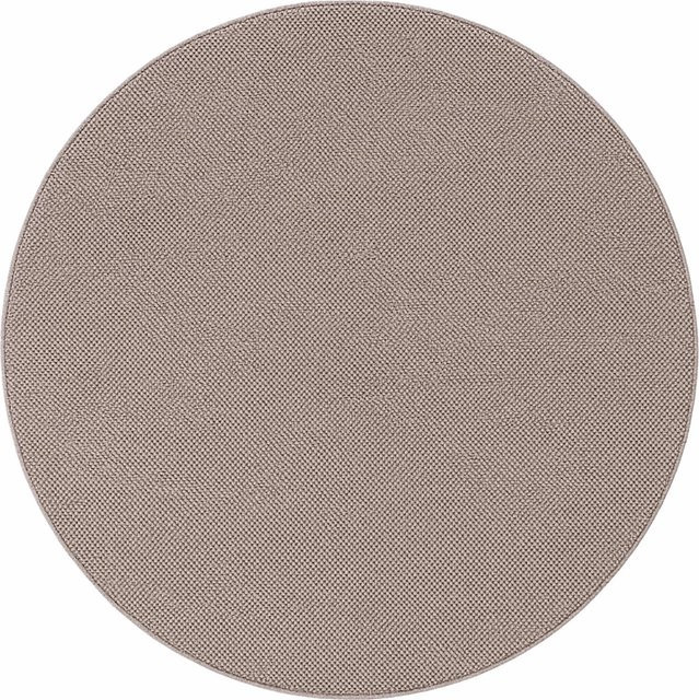 Ayyildiz Flachgewebeteppich Helix modern rund in Beige Durchmesser: 200 cm - Bild 1