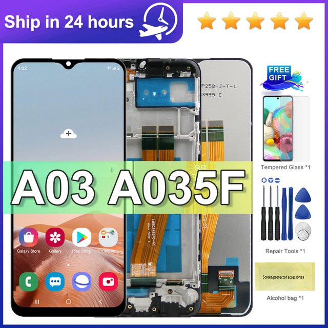 Samsung A03 Display mit Touchscreen Digitalisierer in Schwarz, 6.5 Zoll - Bild 1