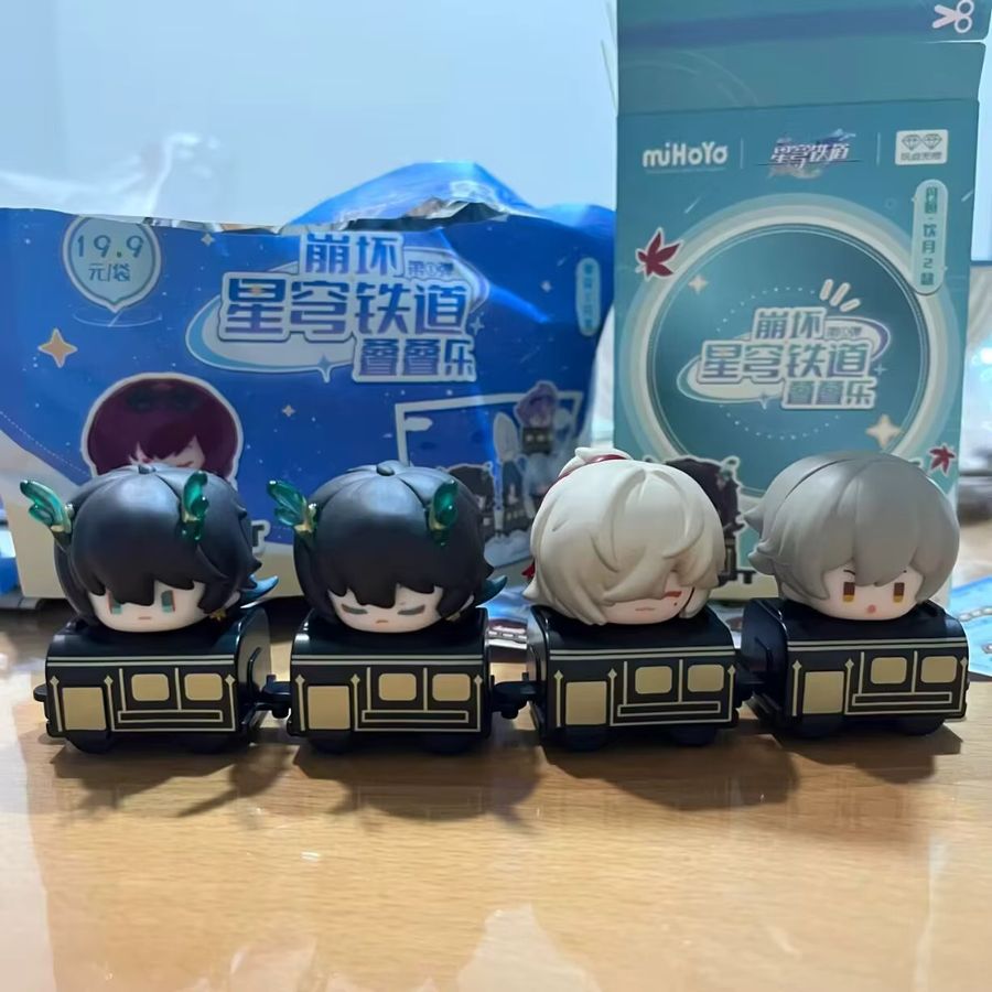 Honkai: Star Rail Q-Version Stapelmusik Mini-Puppe Blind Box Multicolor Sammlerfiguren für deine Desktop-Dekoration - Bild 2