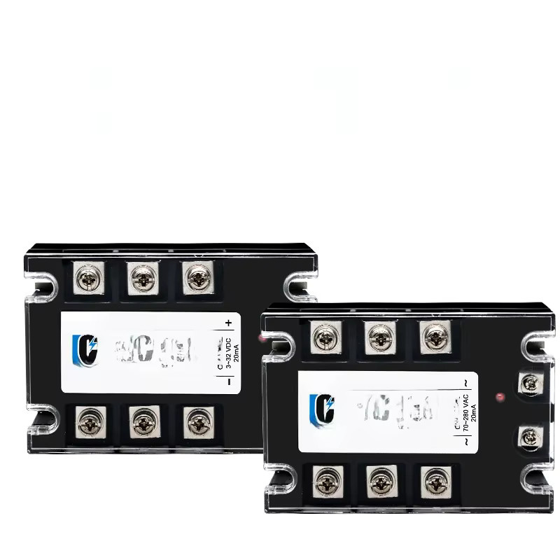 LCTC Dreiphasiges Halbleiterrelais SSR AC-Steuerung 25DA 380 VAC - Bild 6