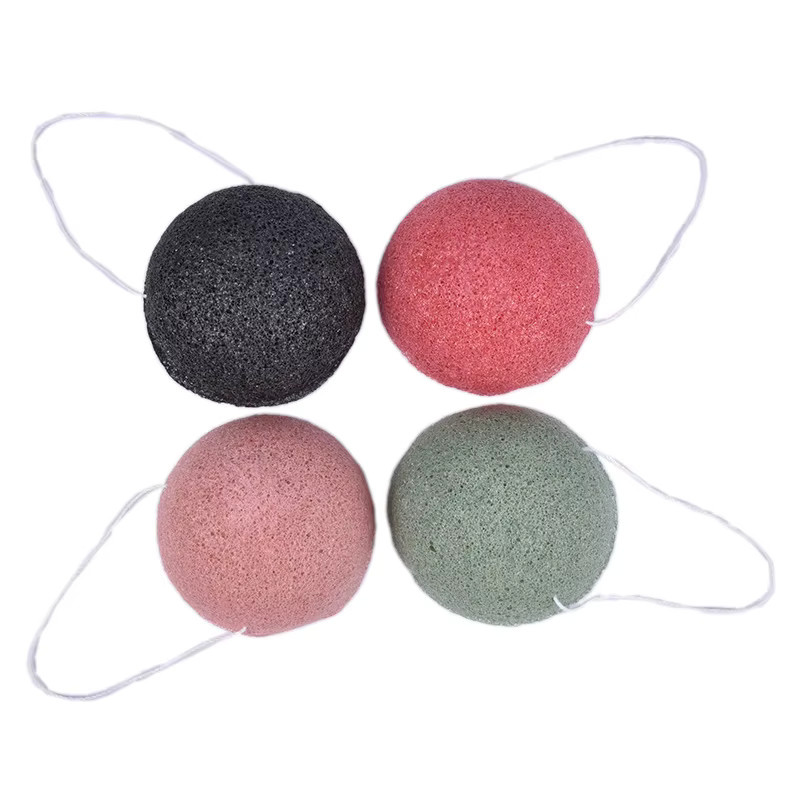 Konjac Schwamm Gesichtreinigung, Unisex - Bild 1