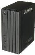Chieftec UNI Series BT-02B Mini Tower Gehäuse in Schwarz mit Mini-ITX Unterstützung und USB-C Anschluss - Bild 1