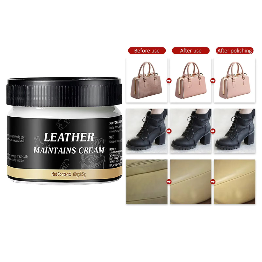 LAVIE LIFE Lederpflegeöl in Weiß, natürliches Pflegeöl für Leder, 100 g - Bild 2