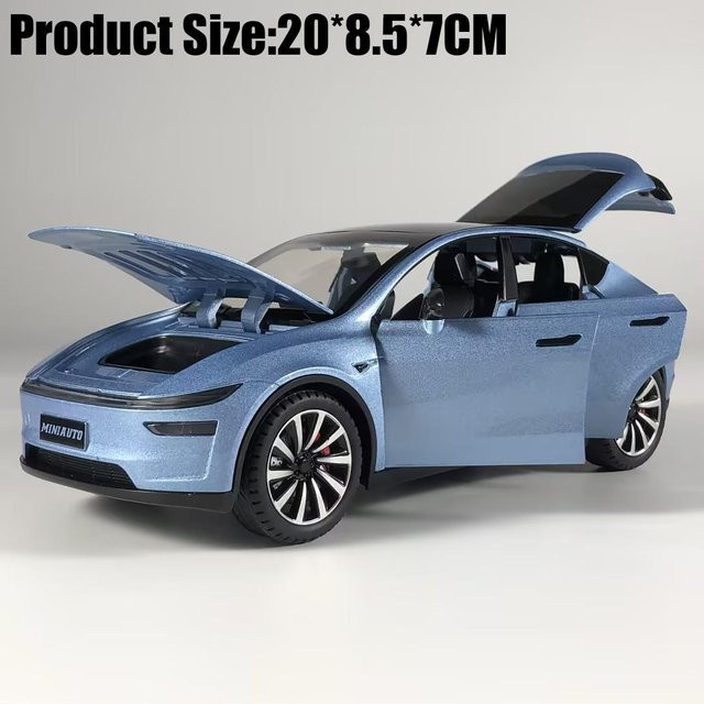 Linyi toy car Modell Y Facelift Off Road SUV, Modellauto, Metall, 1:24, ab 14 Jahren - Bild 1