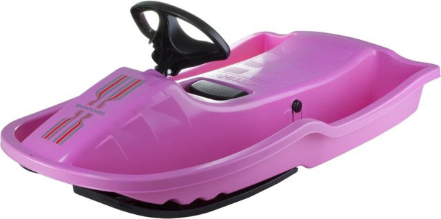 Stiga Snow Power Schlitten mit Bremse Pink - Bild 1