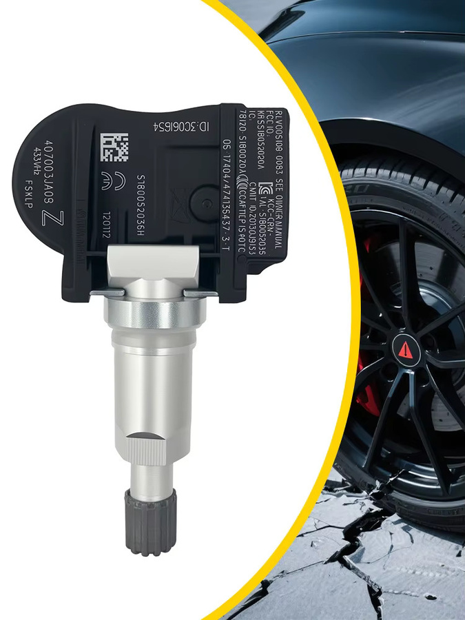 ANWAYTECH Reifendrucküberwachungssensor TPMS 407003JA0B in Schwarz kompatibel mit Nissan Pathfinder und Infiniti Q50 L Q60 QX60 - Bild 6