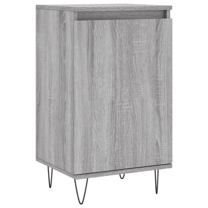Vidaxl Schränke Set 2 Stück modern Grau B/T/H: 40 x 35 x 70 cm - Bild 6