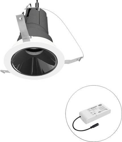 EVN LED-Deckenstrahler F02R09SM1327L15D in Weiß, rund und verstellbar - Bild 1