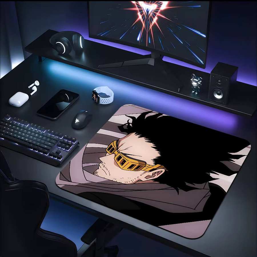 Moetch Anime Shota Aizawa Mauspad in Multicolour, rutschfestes Schreibtischpad für Tastatur und Laptop - Bild 3
