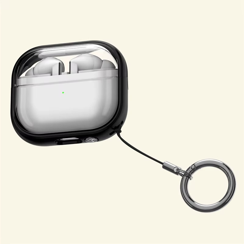 Samsung Kopfhörerhülle für Galaxy Buds 3 und 3 Pro, stoßfeste TPU-Schutzhülle mit Haken, Gelb - Bild 5
