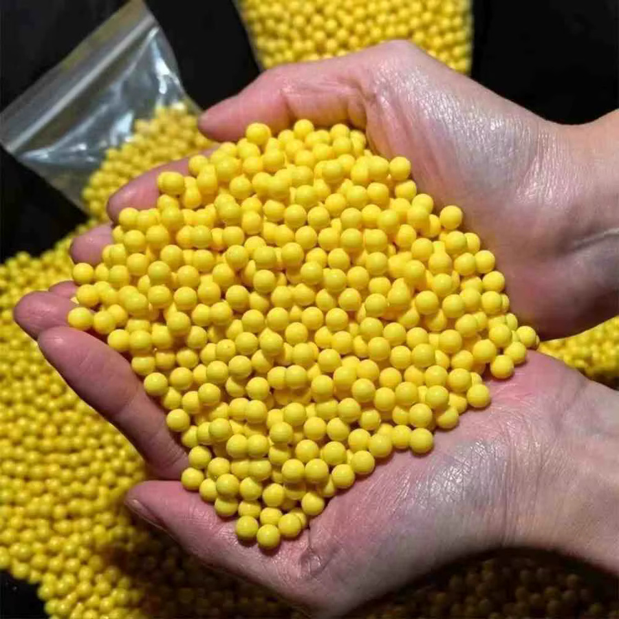 BombDDF Airsoft Paintball Spielzeugpistole, Nachfüll-Munition, 7-8mm, weiche Gummi-Rundkugeln - Bild 2
