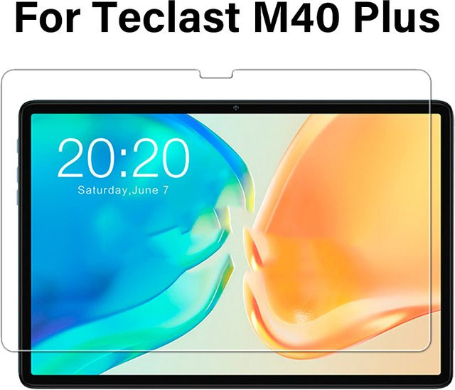 Teclast M40 Plus Displayschutzfolie aus gehärtetem Glas, 10,1 Zoll, HD Clear, transparent - Bild 1