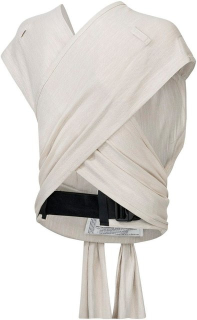 Hoppediz Babytrage Hop-Tye Advanced Hybrid in Beige aus Baumwolle - Bild 1