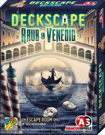 Deckscape Raub in Venedig Escape Room Spiel von Abacus Spiele für bis zu 6 Spieler