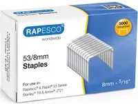RAPESCO Heftklammern 53/8 aus Stahl in Silber - Bild 1