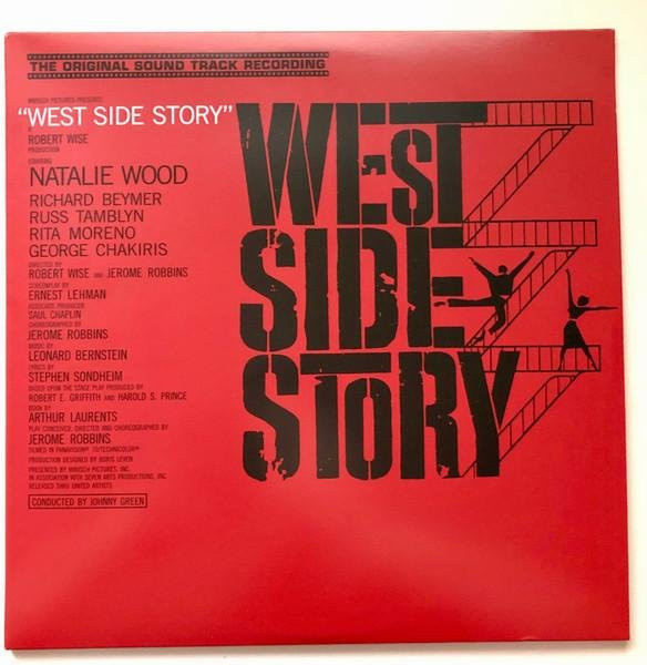 LP Schallplatte West Side Story von Leonard Bernstein, Soundtrack, DOL 2016 UK Pressung, Rot - Bild 1
