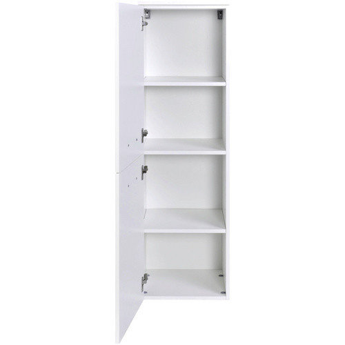 HELD MÖBEL Midischrank Florida in Weiss, Wandmontiert, Glänzend, B/H/T: 40 x 130 x 35 cm - Bild 2