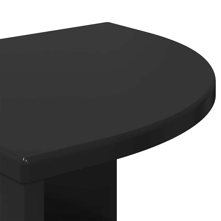 vidaXL Beistelltisch in Schwarz aus Holzwerkstoff, B/T/H: 29,6 x 29,6 x 60 cm - Bild 6