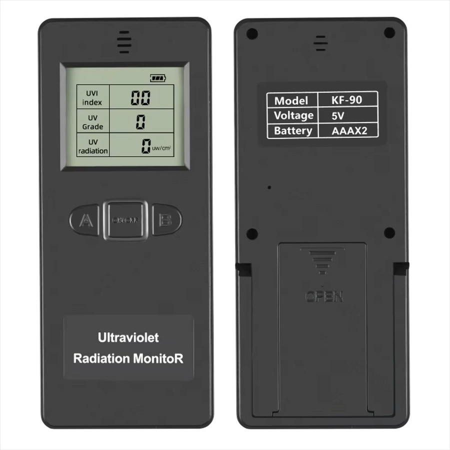 VBESTLIFE Tragbarer digitaler UV-Strahlungsdetektor als UV-UVI-Messgerät und Radiometer-Tester zur Prüfung von Schutzausrüstung - Bild 2