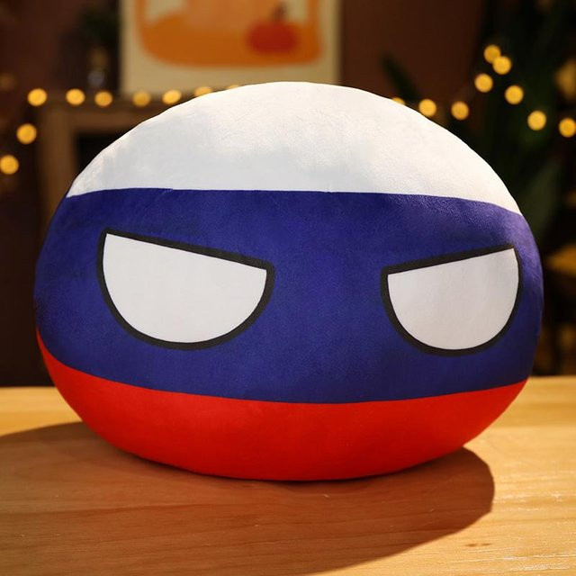 Yiran Health & Beauty Countryball Plüschtiere, Schlüsselanhänger, 10cm - Bild 1