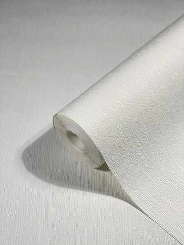 Marburg Vliestapete Hailey Uni Weiß FSC Non-Woven - Bild 2