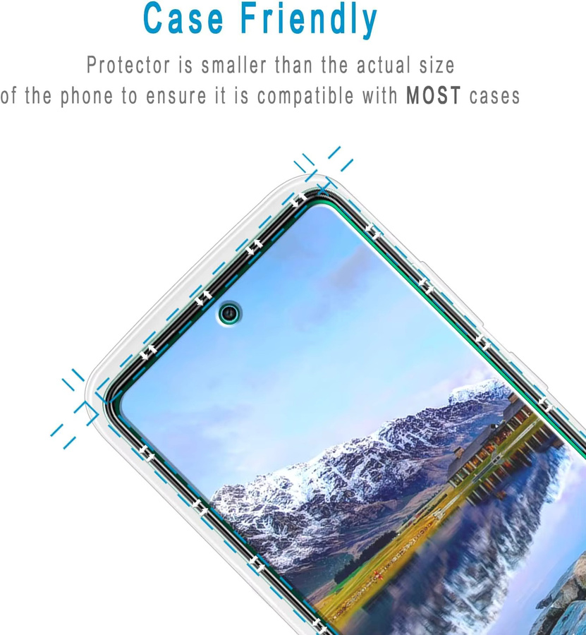 2 Stück Gehärtetes Glas Displayschutzfolie für Xiaomi 13T 12T 11T 10T 9T Pro 14 13 Mi 11 Lite 5G 4G Transparent - Bild 4