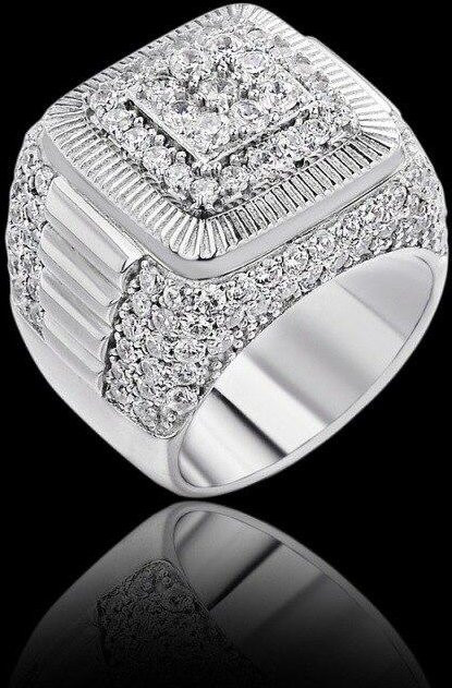Ring Allbestart, Kupfer, Zirkonia, Herren, Verlobung - Bild 1