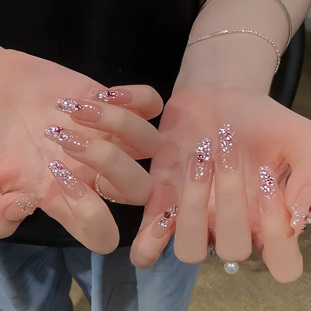 MISS SHAKA Gel Nagellack, Rosa, Schimmernd - Bild 1