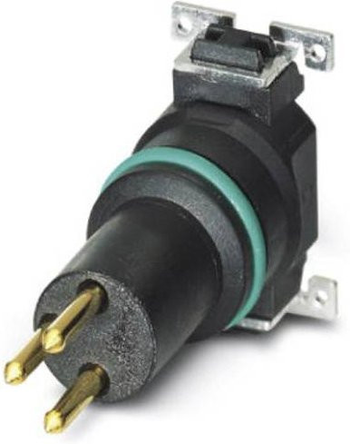 Phoenix Contact Muster-Set Stecker gerade, Polzahl Sensoren, Schwarz, 5 Stück - Bild 1