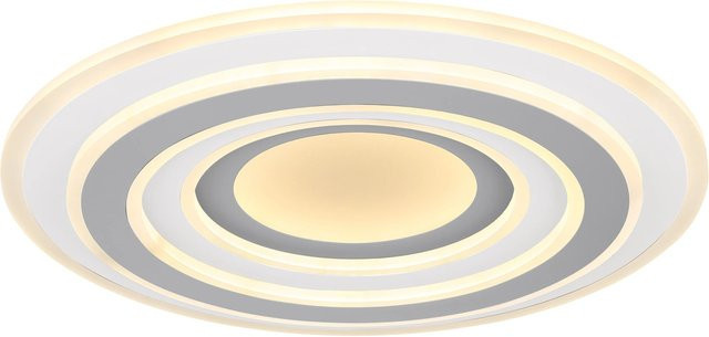 Globo LED-Deckenleuchte Sabatino in Weiß mit Fernbedienung und CCT, Durchmesser: 50 cm - Bild 1