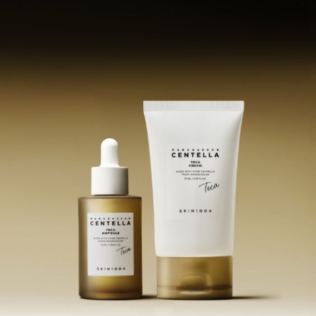 SKIN1004 Centella TECA Ampoule und Creme Set, 50ml + 75ml, empfindliche Haut - Bild 1