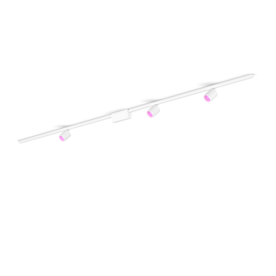 Philips Perifo Basis-set Gerade Deckenleuchte Weiß mit 3 Spots für Philips Hue - Bild 1