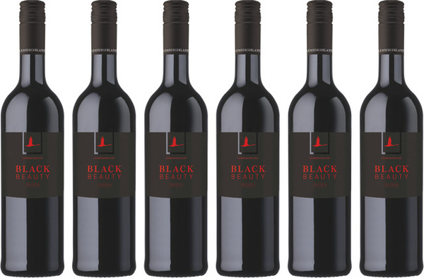 Lembergerland Württ.Ross Black Beauty Lemberger Rotwein lieblich 6 x 0,75 l