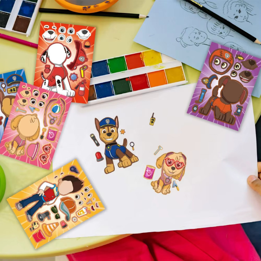 Paw Patrol Chase Make-a-Face Puzzle, 16-teiliges Set - Bild 5
