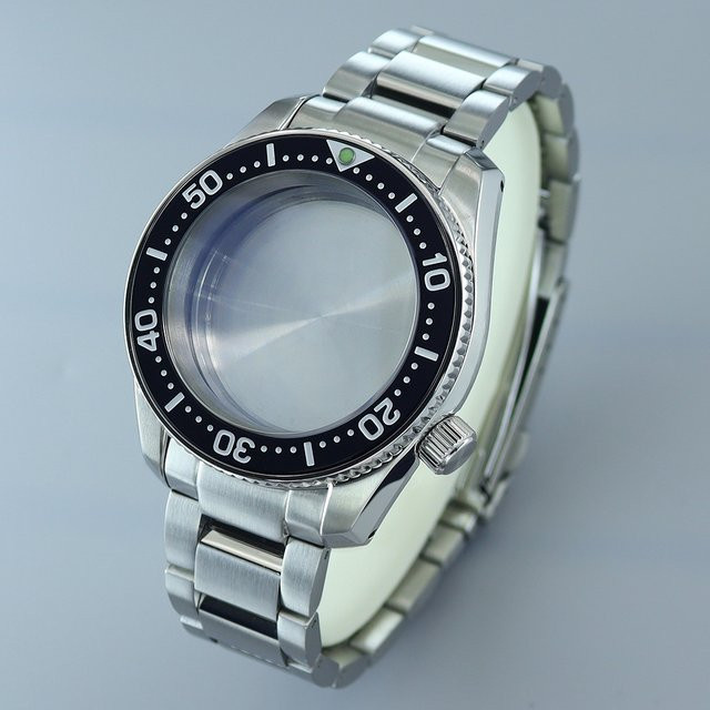 miaozhunke Uhrengehäuse, 316 Edelstahlarmband, 42 mm, für Seiko NH35 NH34 NH36 NH38 Movt - Bild 1