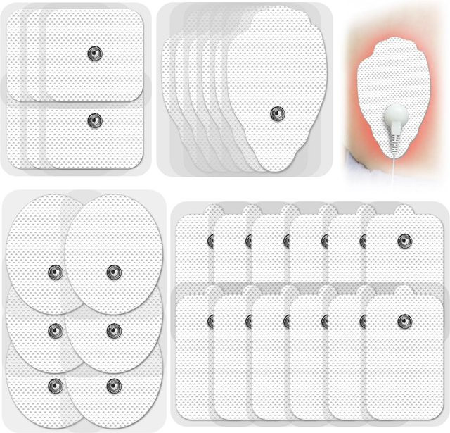 SUOLAER EMS Muskelstimulator Ersatz-Gel-Patch, TENS Elektroden-Pad - Bild 1