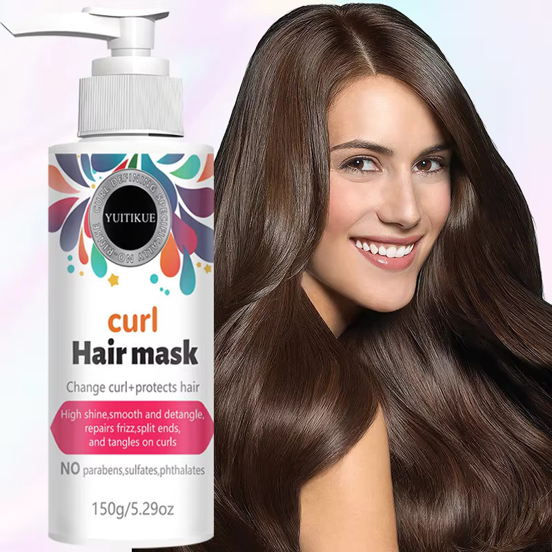 YUITIKUE Lockenmaske, spülfrei, für lockiges Haar, 150g - Bild 2