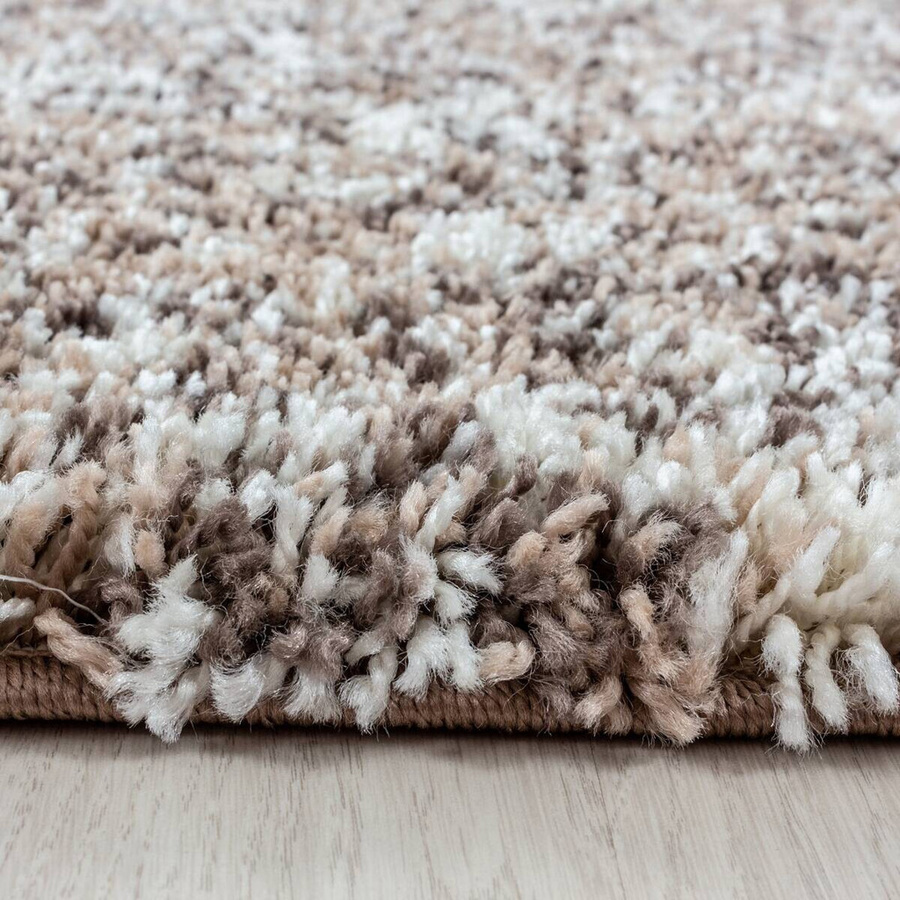 Ayyildiz Hochflorteppich Enjoy in Beige meliert im Vintage-Stil B/L: 120 x 170 cm - Bild 3